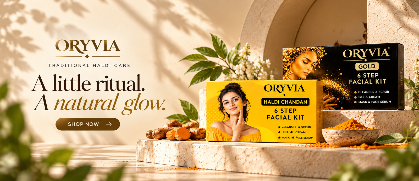 oryvia haldi care glow ritual 1